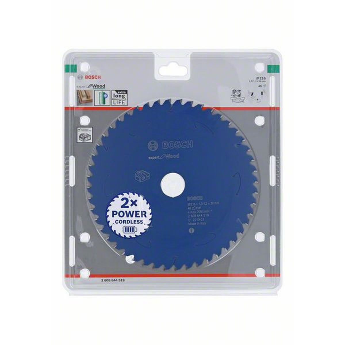 Bosch  Kreissägeblatt Durchmesser 216 x 1,7 mm | 216 | 490219