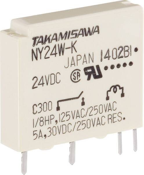 Takamisawa NY-05W-K-IE Printrelais 5 V/DC 5 A 1 Schließer 1 St.
