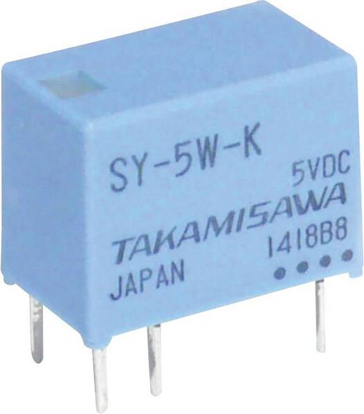 Takamisawa SY-05W-K Printrelais 5 V/DC 1 A 1 Wechsler 1 St.