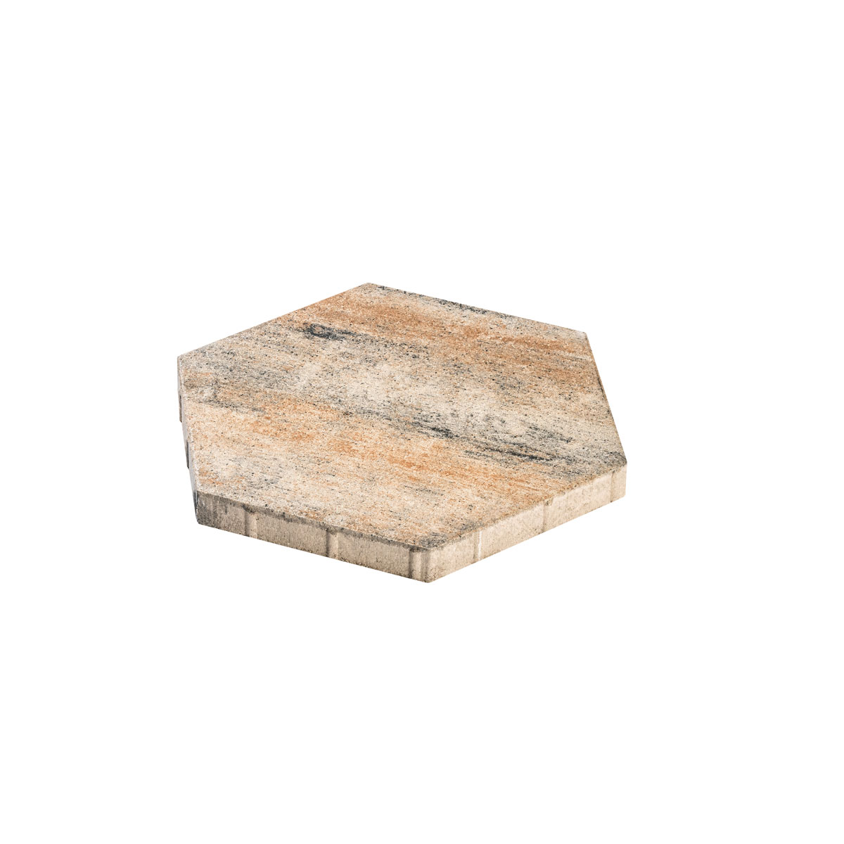 Diephaus  Terrassenplatte No 1 Diamond Muschelkalk 46 x 40 x 4 cm | 506412