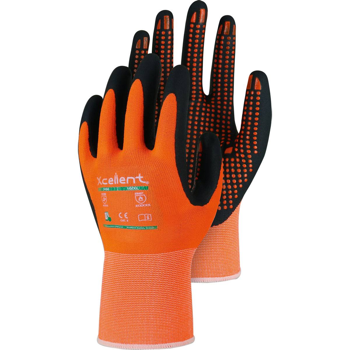 Triuso Handschuh XC-Line mit Nitril-Beschichtung | Gr.10 | 507357