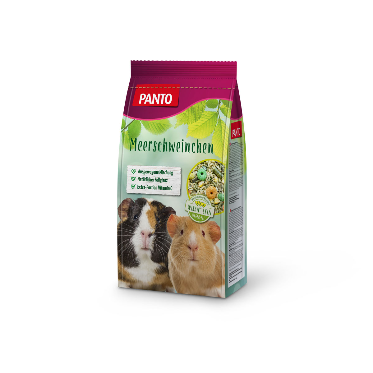 Panto Meerschweinchenfutter 2,5 kg mit Wisan und Vitaminen | 508526