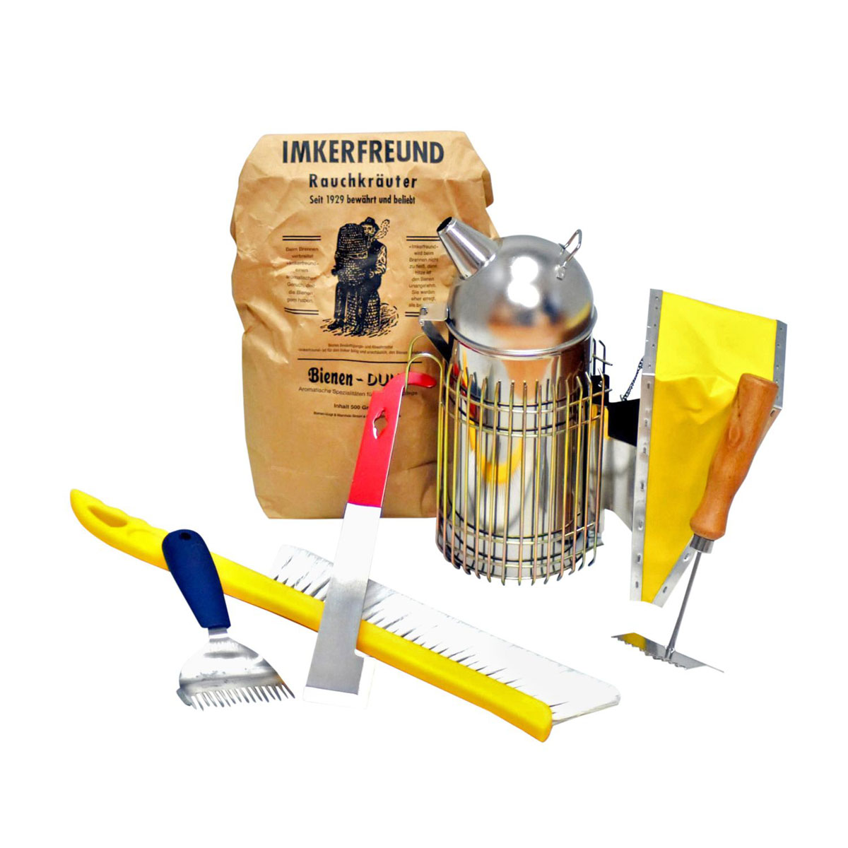Bienenreich Einsteiger-Set Werkzeug inkl Smoker und Rauchtabak | 512732