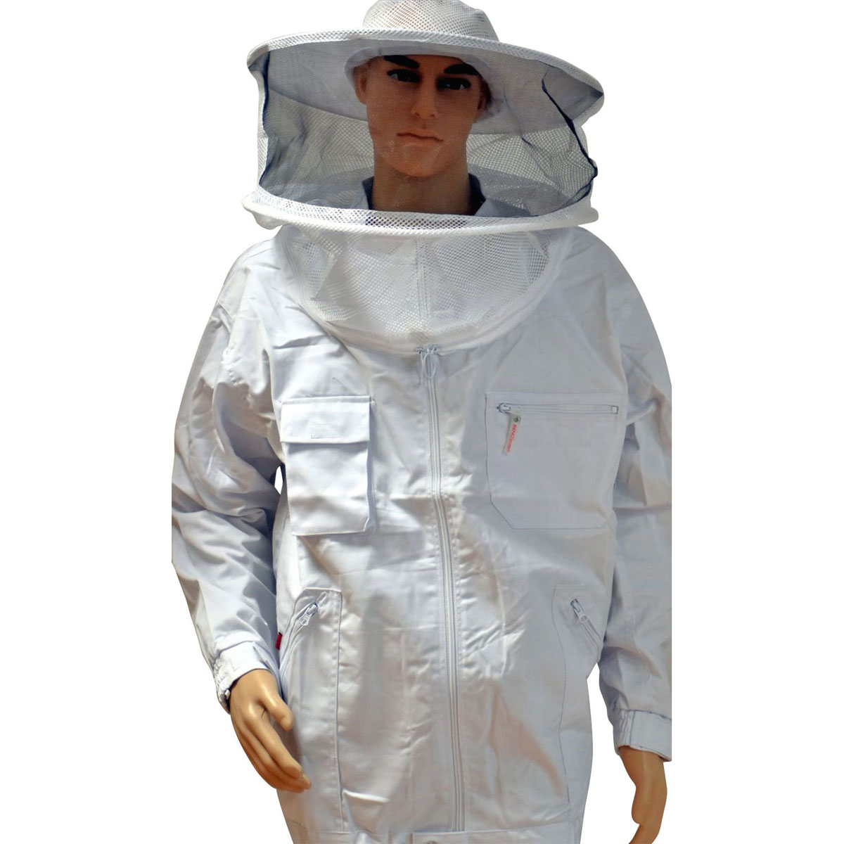 Bienenreich Imkerjacke mit Hut M weiß | M | 512738