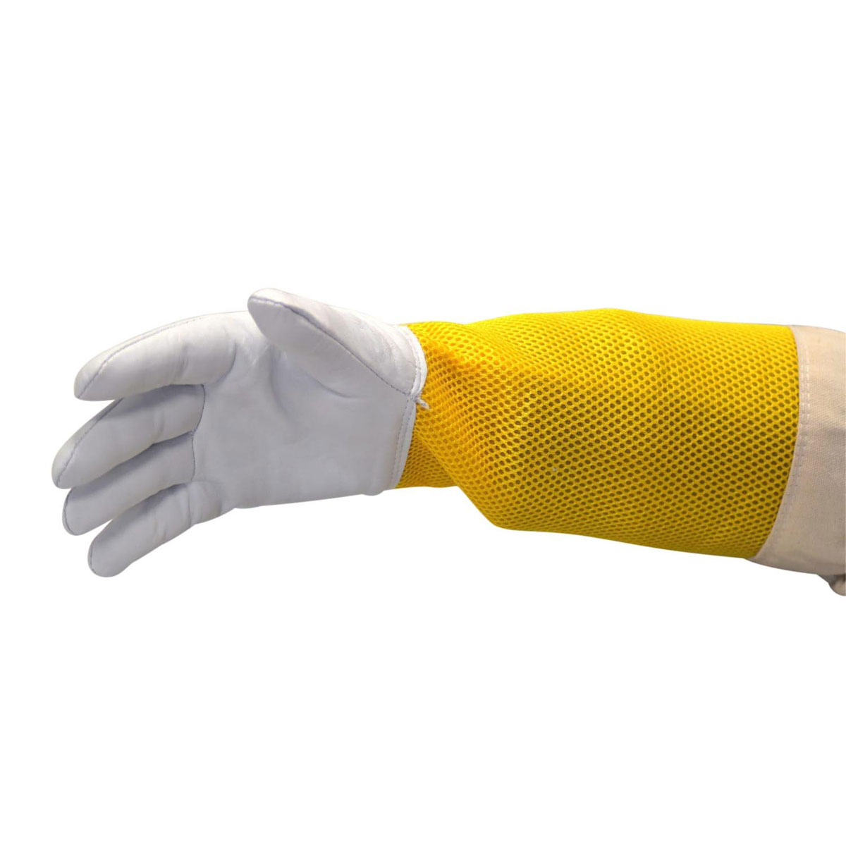 Bienenreich Lederhandschuhe Profi XL weiß/ gelb | XL | 512742