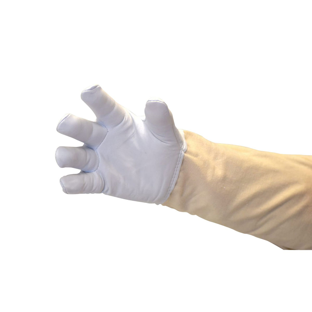Bienenreich Lederhandschuhe Standard XL weiß/ beige | XL | 512743