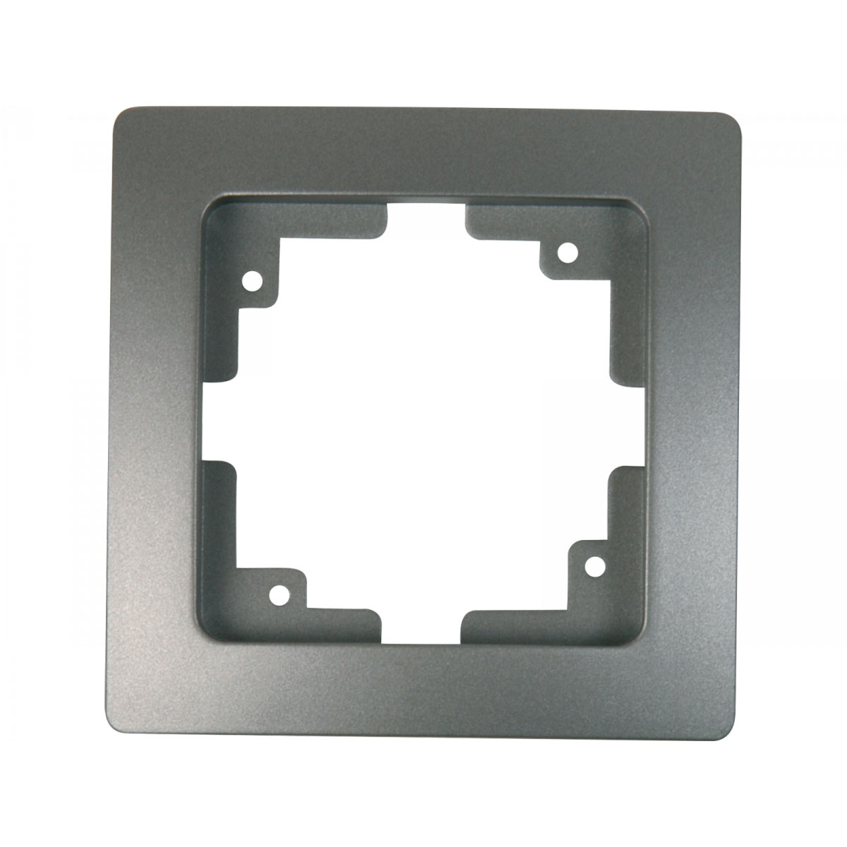 Unitec Abdeckrahmen Monaco 1-fach platin | 1 | 520551
