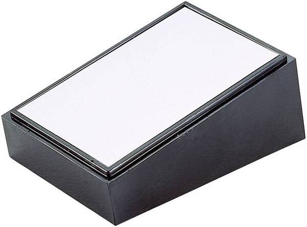 TEKO 101.9 Pult-Gehäuse (L x B x H) 84 x 56 x 36 mm Kunststoff, Aluminium Schwarz, Silber 1 St.