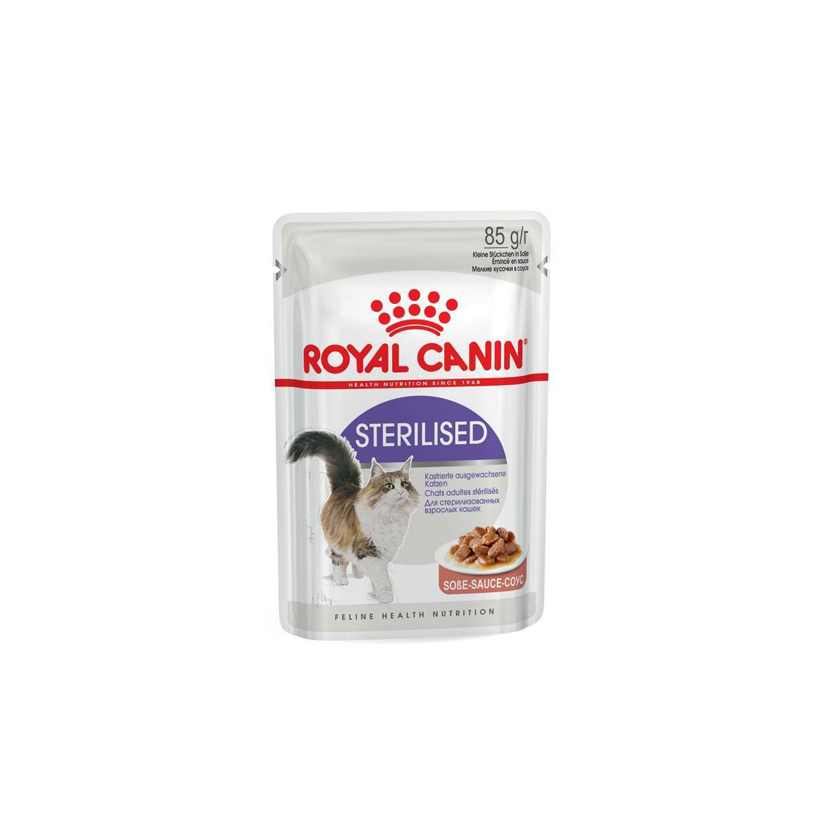 Katzenfutter Frischebeutel Sterilised in Soße 85g | 522462
