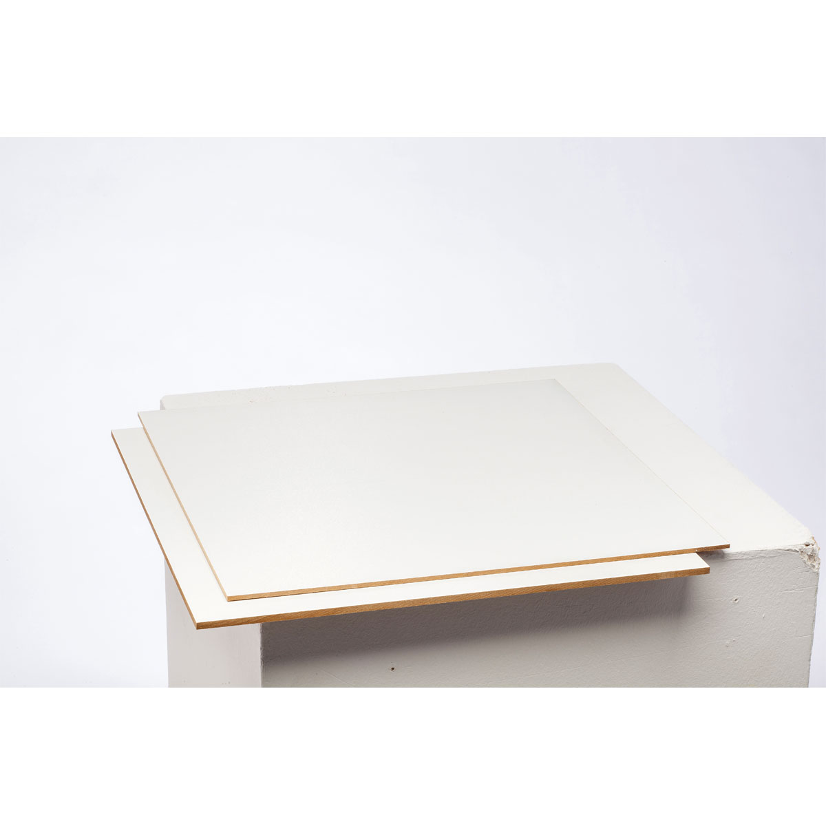 Dünn-MDF-Pl weiß 2800 x 2070 x 3 mm | Farbe: weiß | 523480