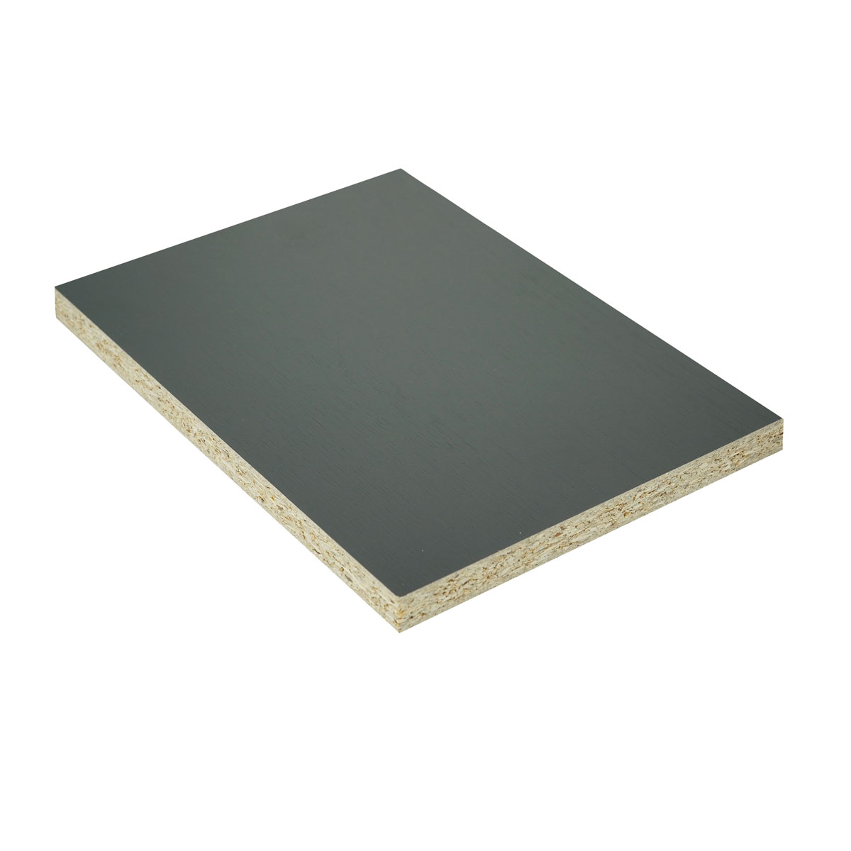 Spanplatte Esche schwarz 2800 x 2070 x 16 mm | Farbe: Esche schwarz | 523485