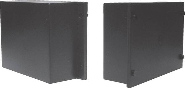 Strapubox 518 Modul-Gehäuse 109 x 89 x 45 ABS Schwarz 1 St.