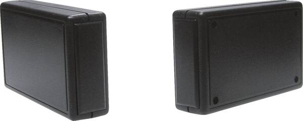 Strapubox 2834 SW Universal-Gehäuse 100 x 60 x 25 ABS Schwarz 1 St.