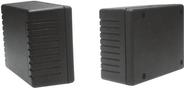 Strapubox 1014G Universal-Gehäuse 94 x 71 x 40 ABS Schwarz 1 St.