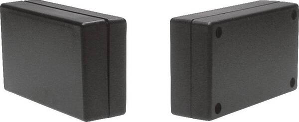 Strapubox 2744SW Universal-Gehäuse 70 x 40 x 20 ABS Schwarz 1 St.
