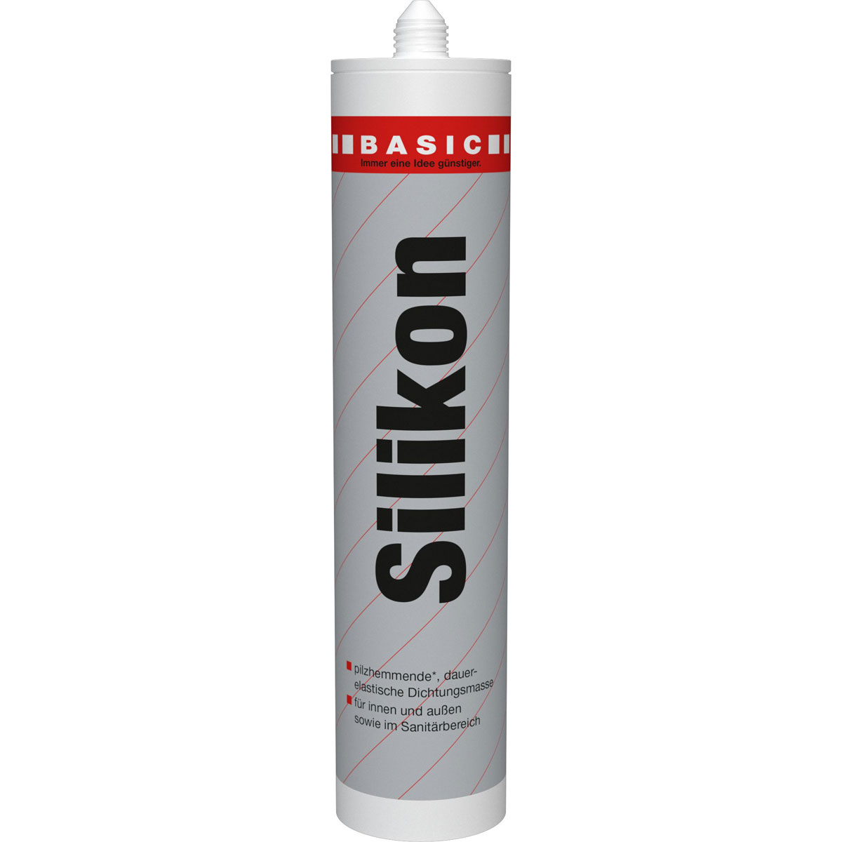 Basic Silikon grau 280 ml | 532628