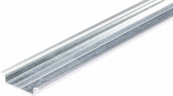 HellermannTyton DELTA-3/BV Hutschiene ungelocht Stahlblech 2000 mm 1 St.