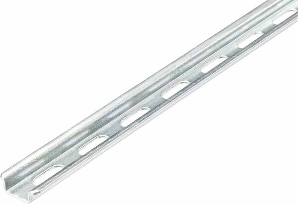 HellermannTyton DELTA2F-ST-GEL-WC Hutschiene gelocht Stahlblech 2000 mm 1 St.