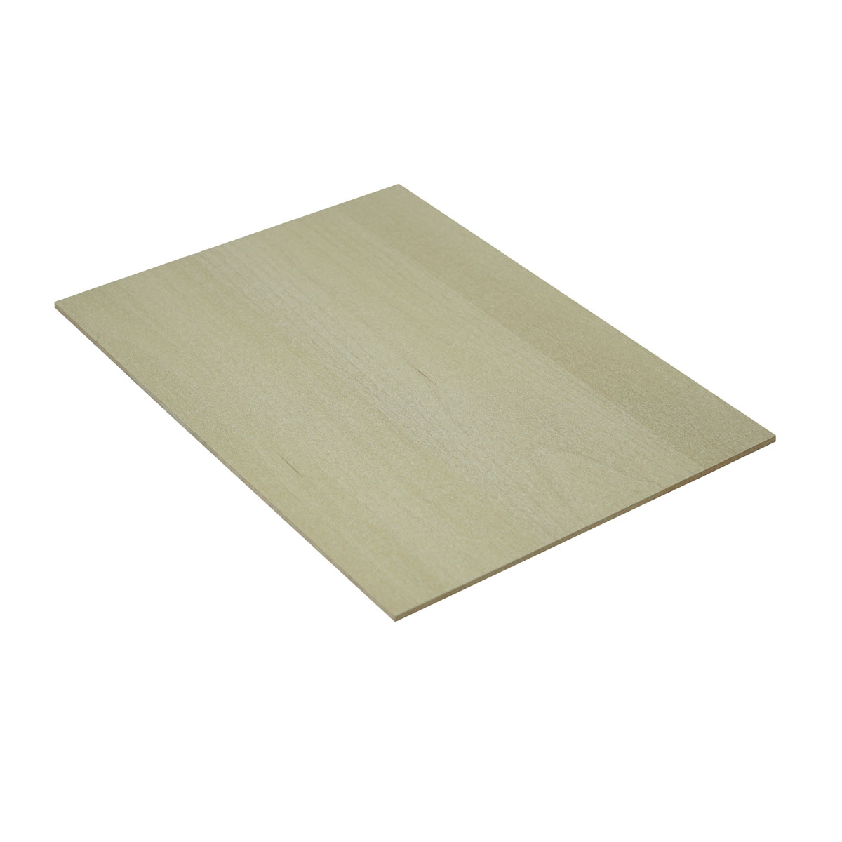 Dünn-MDF-Platte Ahorn 2800 x 2070 x 3 mm K | Farbe: Ahorn | 548513