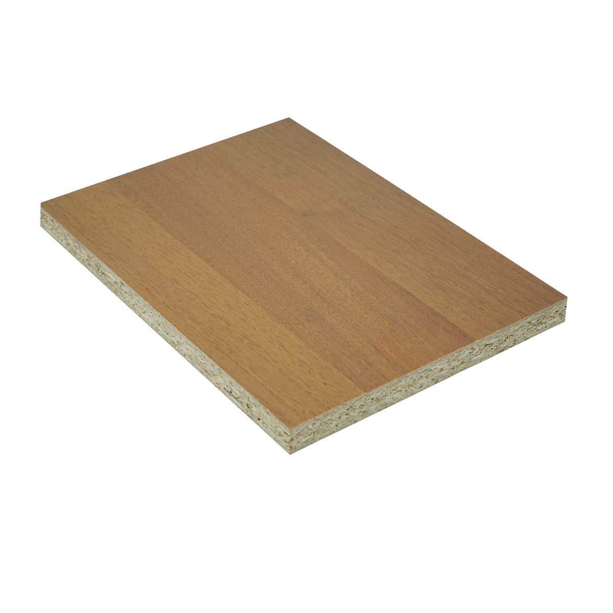 Spanplatte Nußbaum hell 2800 x 2070 x 16 mm K | Farbe: Nussbaum | 548557