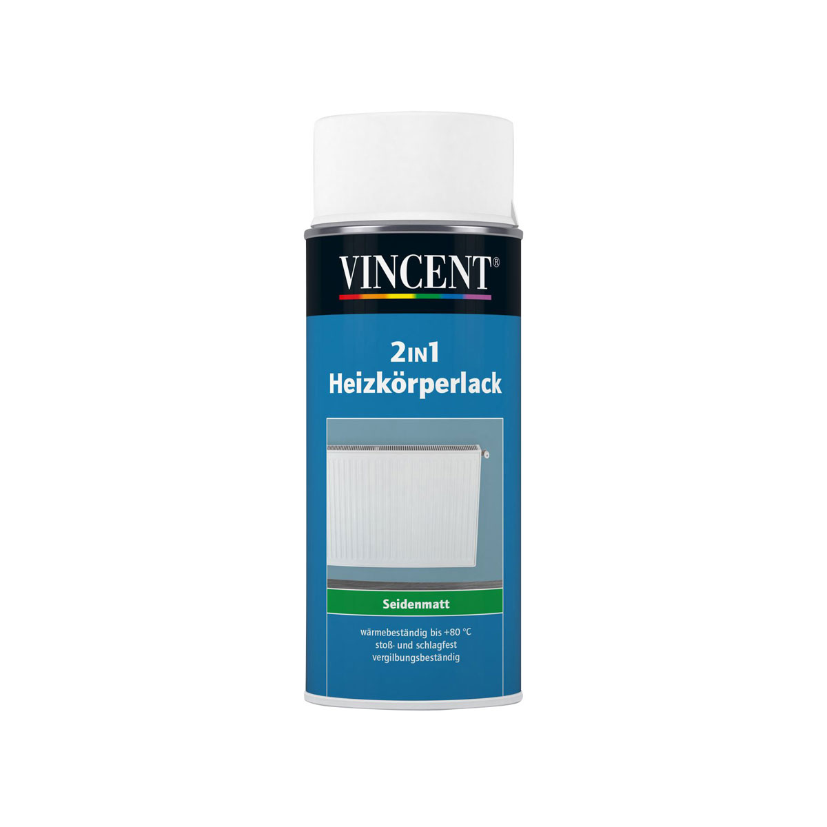 Vincent Heizkörperlack seidenmatt 400 ml | Seidenmatt | 548858