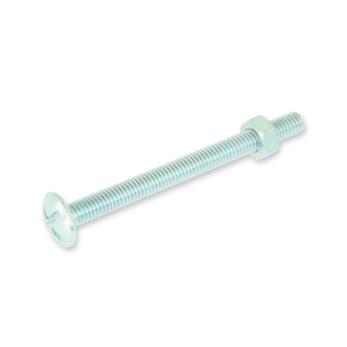 Suki Flachrundschraube Senkkopf Kreuzschlitz M5 x 20 mm 6 Stück | 6 | Stahl | 575404