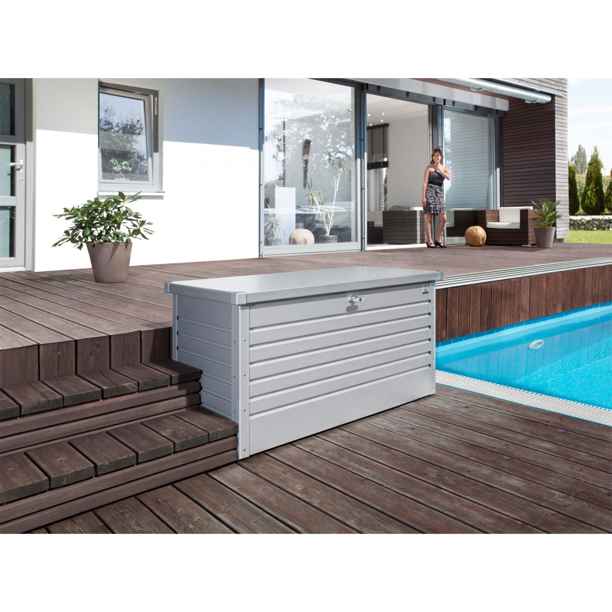 Biohort Freizeitbox 130 silber-metallic | silber-metallic | 460 | 580599