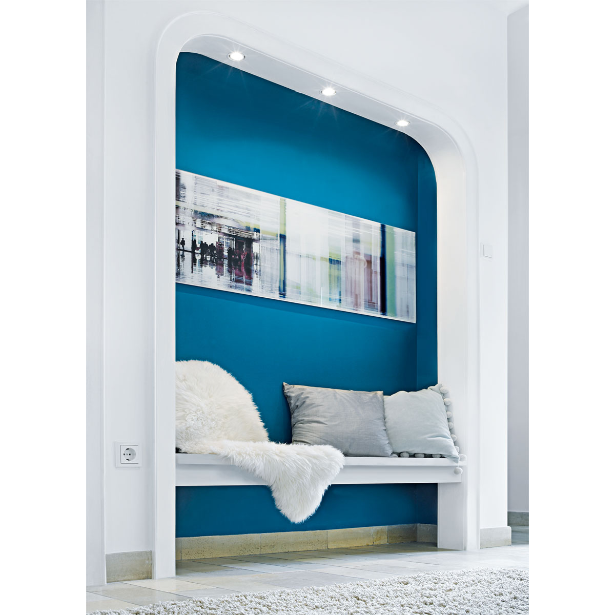 Schöner Wohnen Farbe Trendfarbe Lagune matt 2,5 L | Matt | 590771 – Bild 3