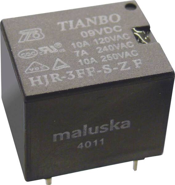 Tianbo Electronics HJR-3FF-06VDC-S-ZF Printrelais 6 V/DC 15 A 1 Wechsler 1 St.