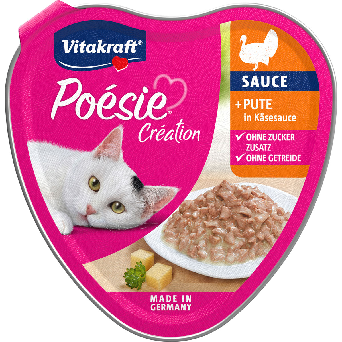 Poésie Sauce Pute und Käse 85g Schale | 64382