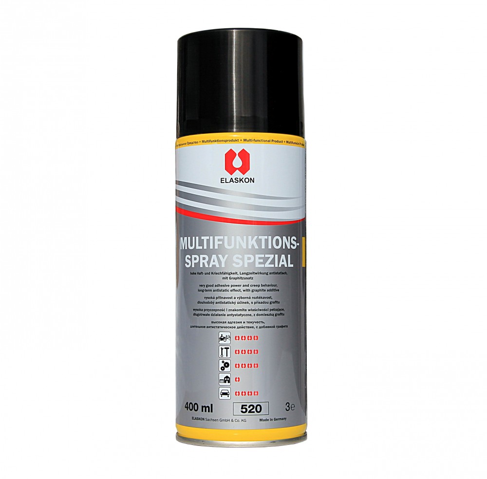 ELASKON Multifunktionsspray SPEZIAL gegen Quietschgeräusche bei Hebebühnen