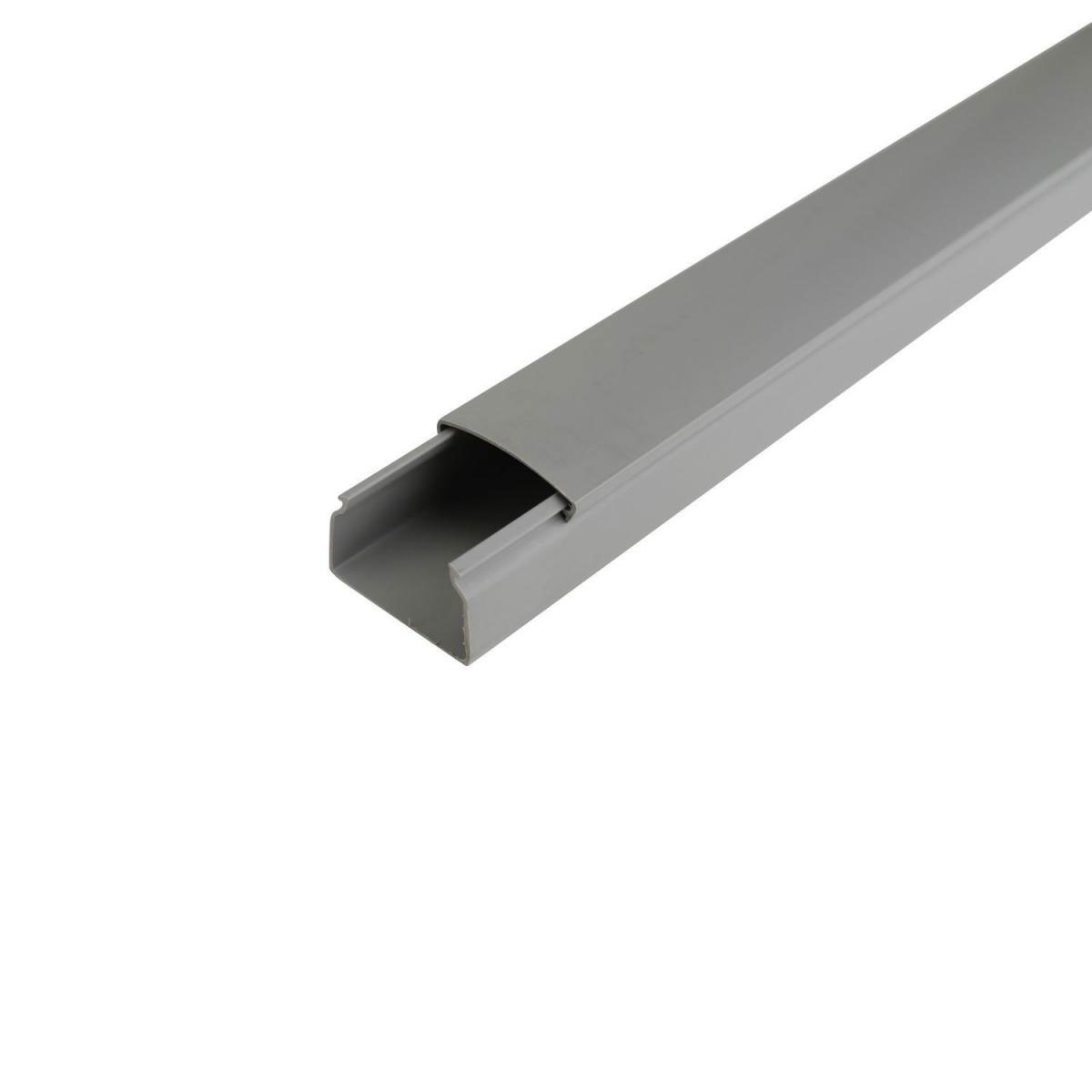 Installationskanal PVC 30 x 30 mm 2m grau | grau | 729657