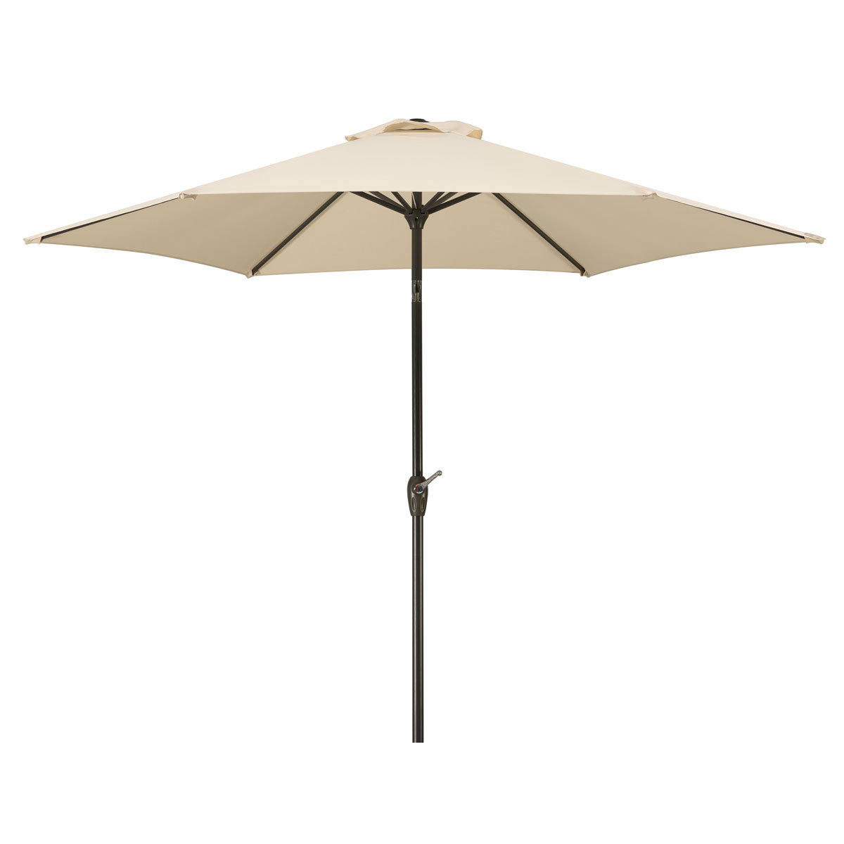 Schneider Schirme Gartenschirm Napoli Durchmesser 270 cm natur | natur | 73877