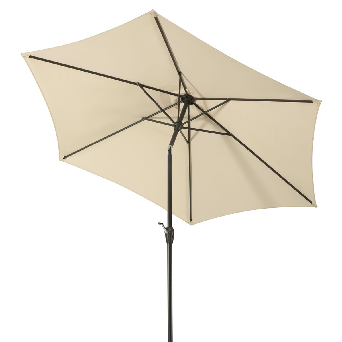 Schneider Schirme Gartenschirm Napoli Durchmesser 270 cm natur | natur | 73877 – Bild 3