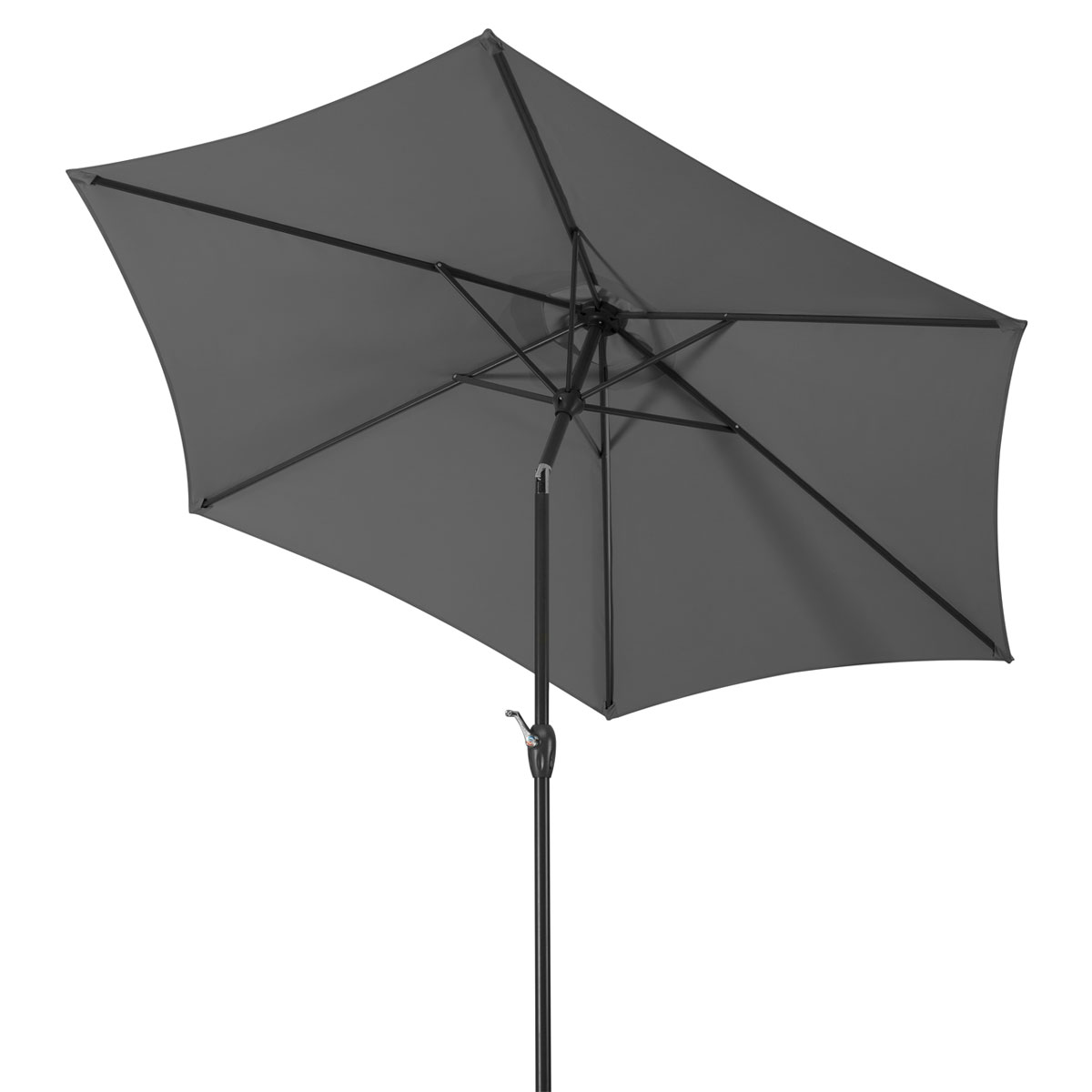 Schneider Schirme Gartenschirm Napoli Durchmesser 270 cm anthrazitgrau | anthrazit | 73878 – Bild 3
