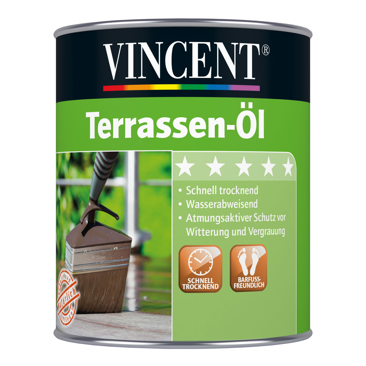 Vincent Terrassen-Öl Teak 750 ml | 0,75 | 765023