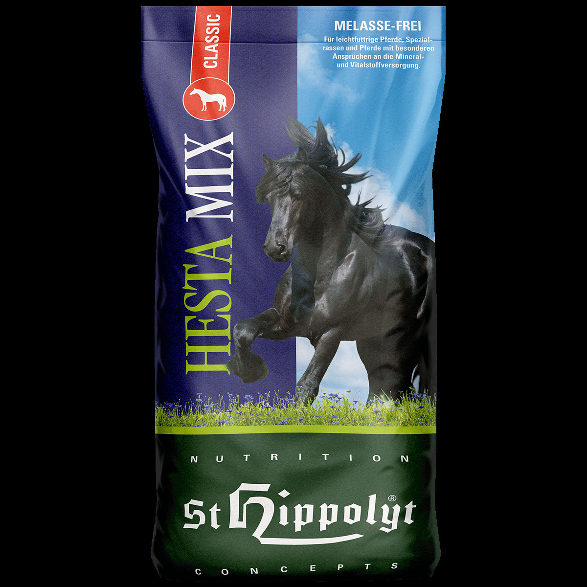 St. Hippolyt Pferdefutter Hesta Mix Classic 25 kg | 777544