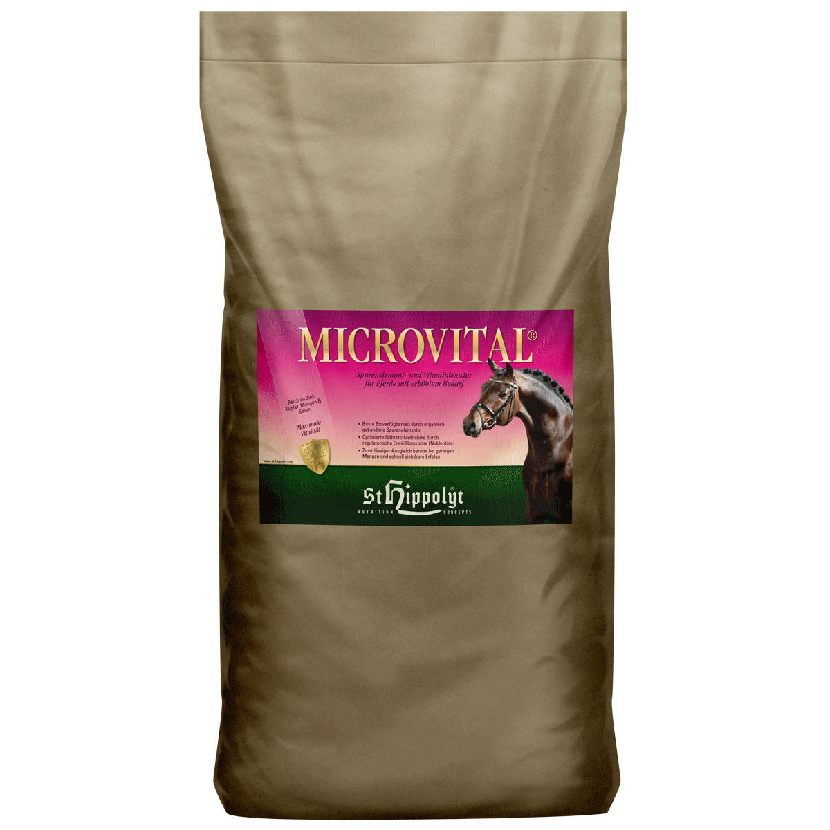 St. Hippolyt Pferdefutter MicroVital 10 kg | 777605