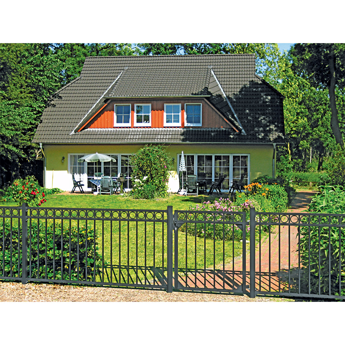 Zaunfeld Circle 200 x 120 cm | 789044