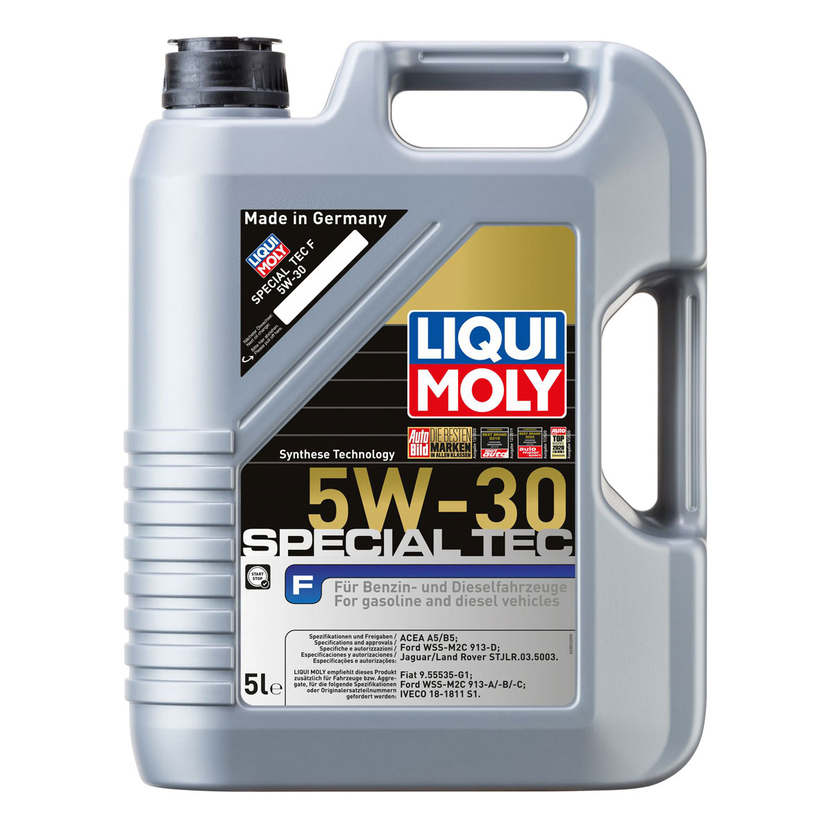 Liqui Moly Leichtlauf-Motor-Öl Special Tec F 5W-30 5 L | 5L | 815668