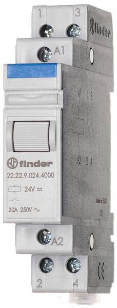 Finder 22.22.9.048.4000 Industrierelais Schaltstrom (max.): 20 A 2 Schließer 1 St.