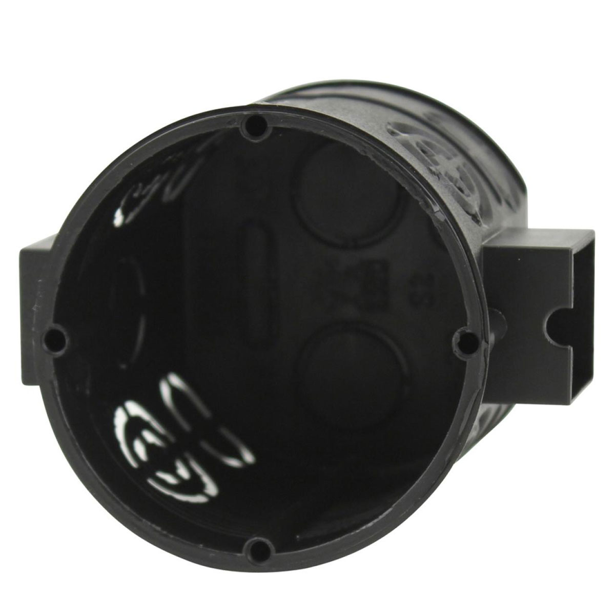 Unitec Schalterdose UP 1-fach schwarz | 1-fach | 896201