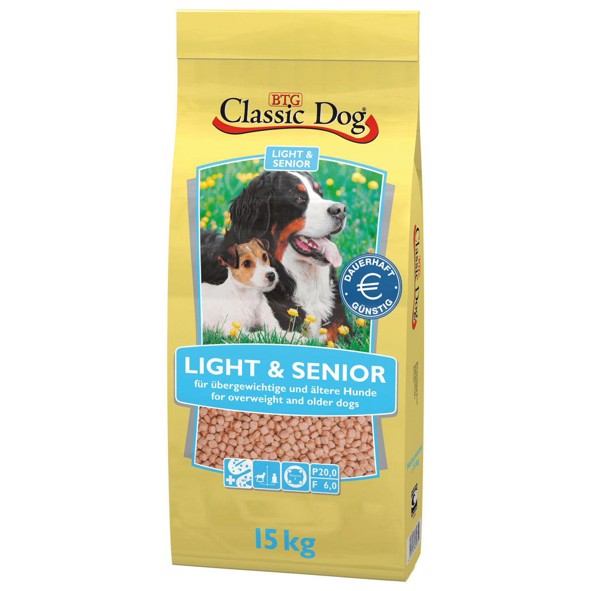 Classic Dog  Light Senior 15kg | 901299
