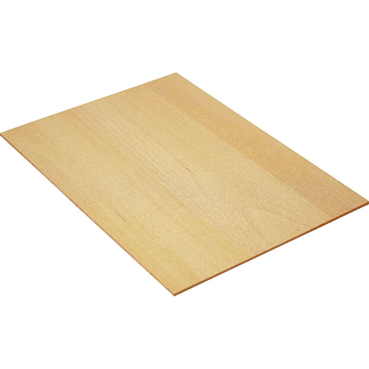 Fixmaßzuschnitt Dünn MDF Ahorn 3 mm 1200 x 600 x 3mm | 919426