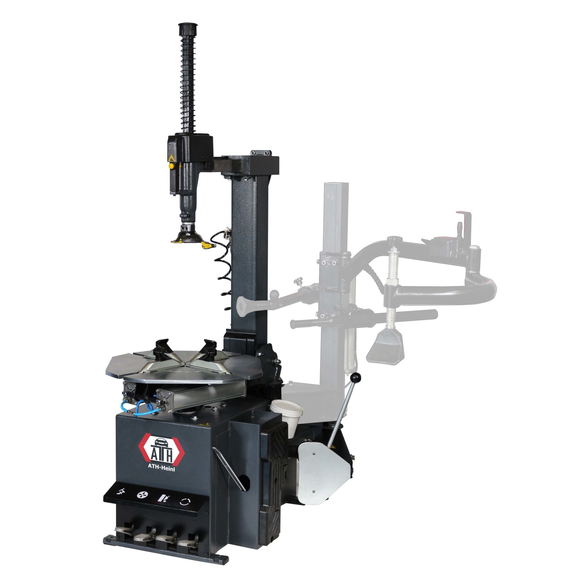 ATH Heinl M33 » Reifenmontiermaschine mit schwenkbarem Mast » bis 22" Zoll Außenspannung