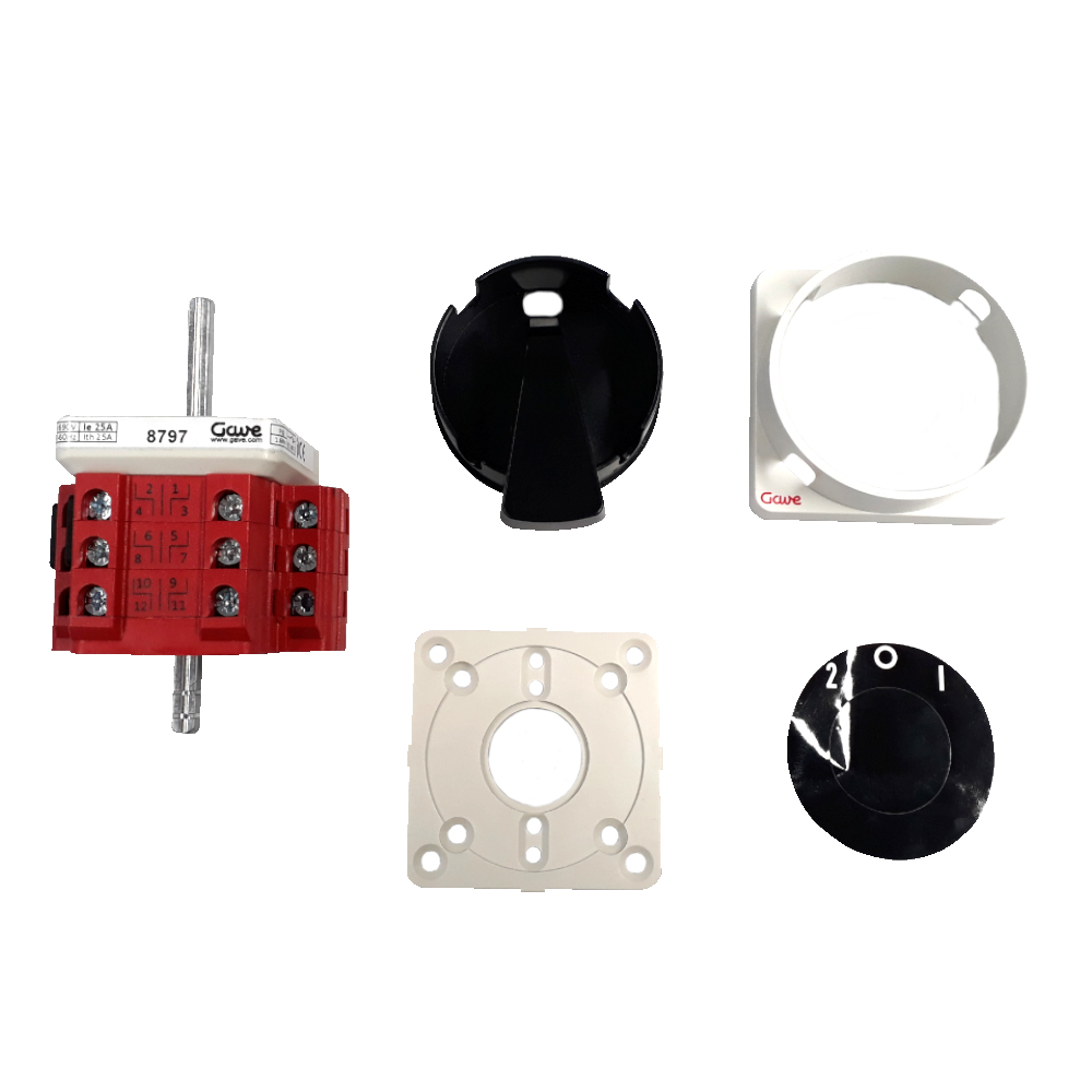 Hauptschalter mit mechanischer Regelung für Cascos C2-7 Hebebühnen