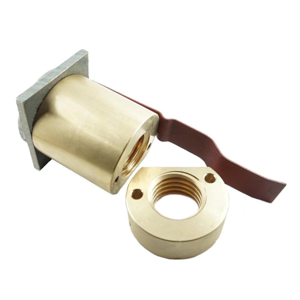 Trag- und Sicherheitsmutter für Zippo Typ ZO2, ZO3, ZO2/1,2,3,4,5,6 mit TR Ø45x6, Zippo l